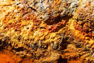 Rio Tinto, Huelva, İspanya 'da Kayalar