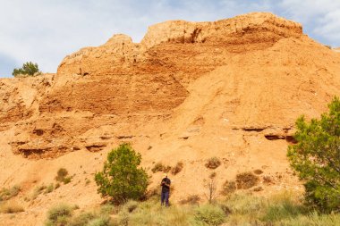 Monegros Çölü 'nden bir dağ