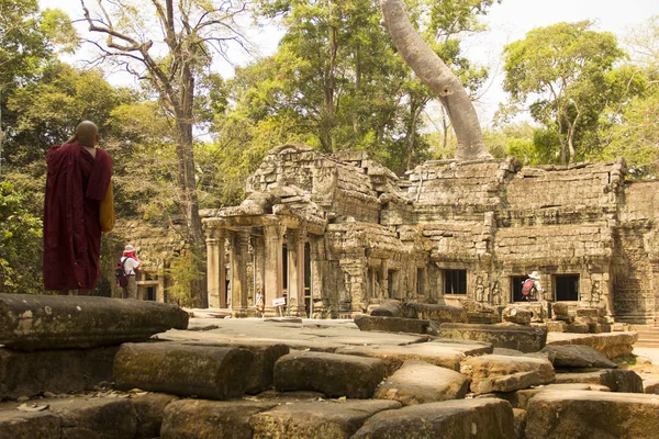 Angkor Wat. Tapınak. Khmer medeniyet. Siem biçmek. Kamboçya'da turizm