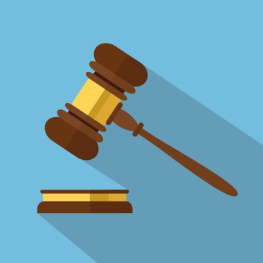 Bir ahşap yargıç Tokmak, yargıç veya mezatçı ve soundboa çekiç