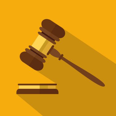 Bir ahşap yargıç Tokmak, yargıç veya mezatçı ve soundboa çekiç