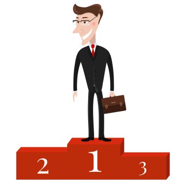 Düz tasarım vektör çizim. Arka plan üzerinde izole.