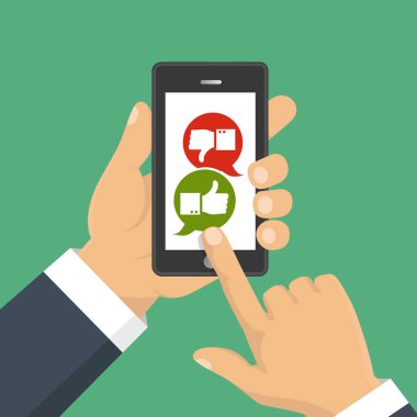 Altın yıldız rating. Geri bildirim, itibar ve kalite kavramı. Vektör