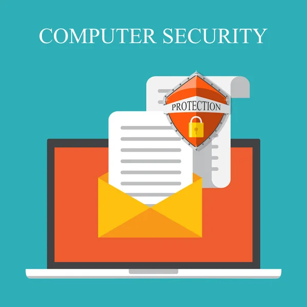 Segurança informática, centro de segurança, segurança online, proteção de dados —  Vetores de Stock
