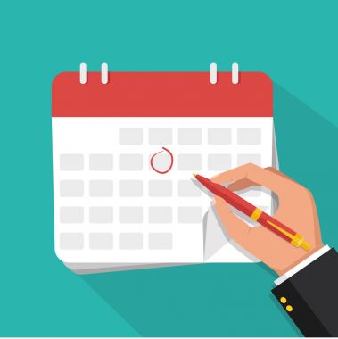 Vektör düz çizim. İşadamı el kalem işaretleri 