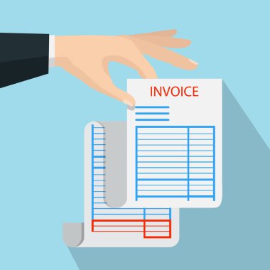 Vektör çizim arka plan üzerinde izole. Boş tutan el