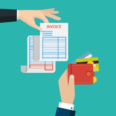 Bill atm, mali onay. Kağıt giriş simgesi. Vektör. Ben giriş