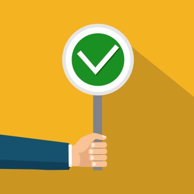 Vektör çizim. Seçim kavramı, ideal ve