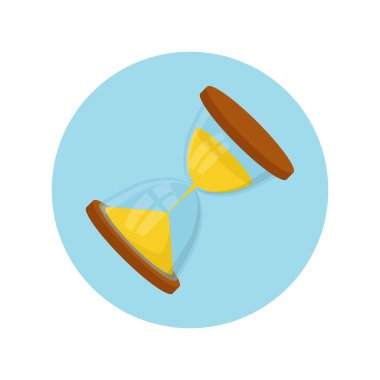 Hourglasses modern vektör simgesi. Saat simgesi simgesi