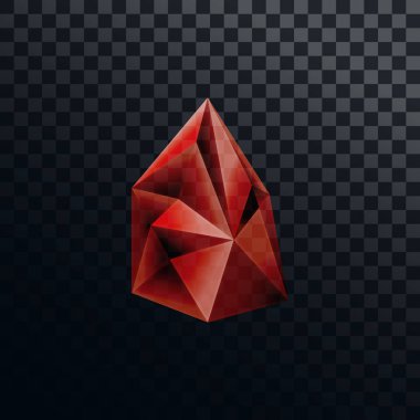 Crystal, taş bir arka plan. Taşlar. Vektör. Üçgen, triangu