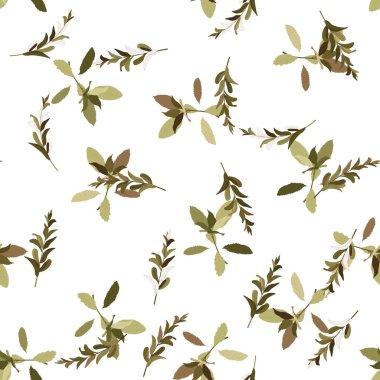 Işık zeminüzerinde modern soyut çiçek illüstrasyon. Çiçek 