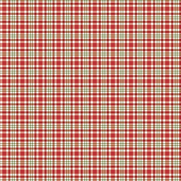 Christmas Holiday Seasonal Plaid Seamless Pattern Red Green Gift Wrap Royalty Free Stock Vectors