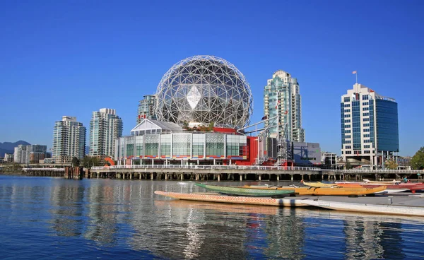Telus World of Science em Vancouver, Colúmbia Britânica . — Fotografia de Stock