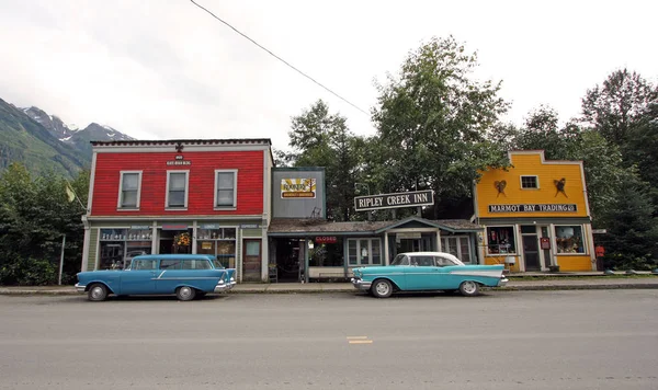 Stewart, British Columbia'da yapılacak kentsel sahne.