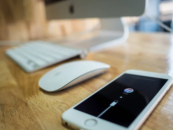 iPhone göstermek ekran itunes ile bağlanma