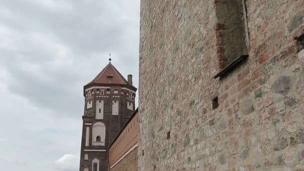Toren Van Het Oude Kasteel — Stockvideo