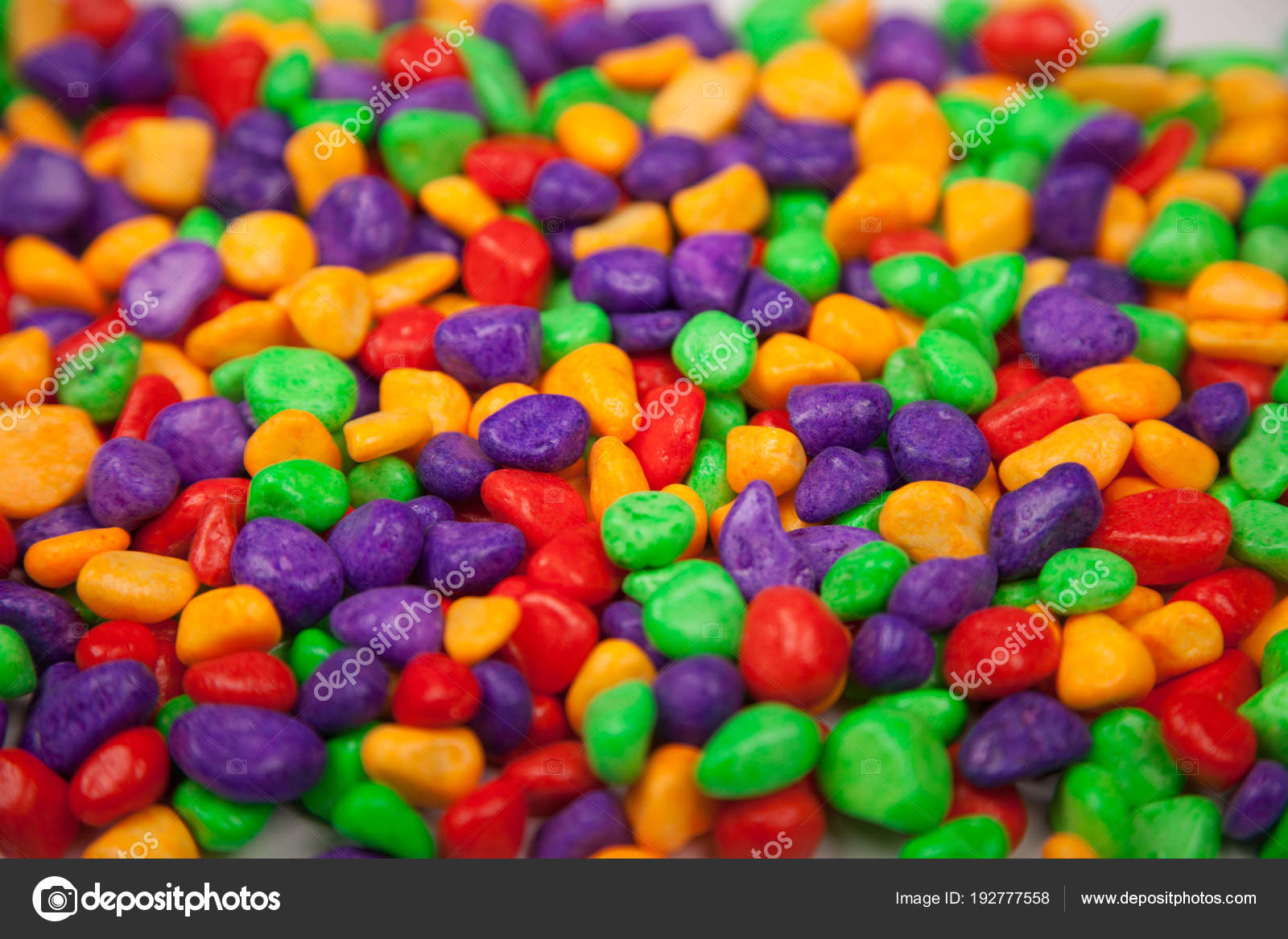 Colored Decorative Stones Stock Photo C Vishark 192777558