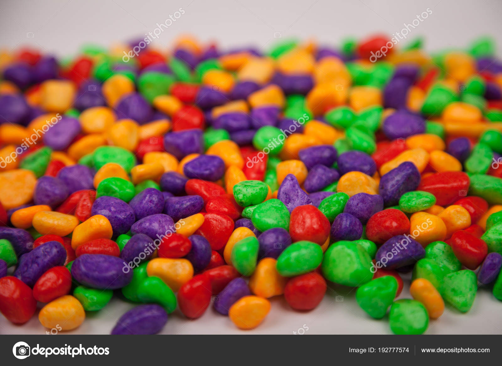 Colored Decorative Stones Stock Photo C Vishark 192777574