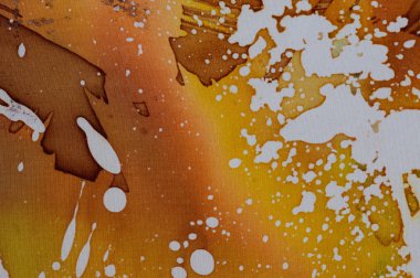 Soyutlama, parça, sıcak batik