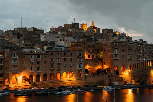 Krásný Večer Senglea Malta — Stock fotografie