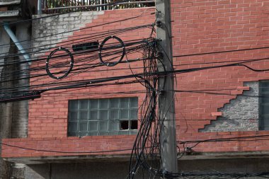 electrica güç hattı ve iletişim hattı City