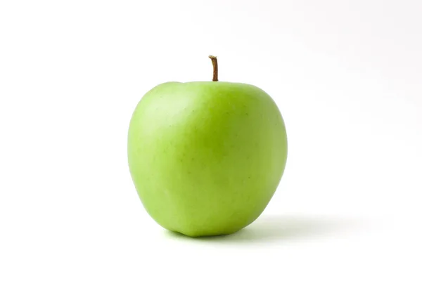 Green apple, isolated on white background — Stock Photo, Image