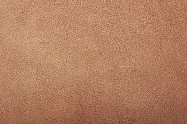 Light brown leather background — Stock Photo, Image