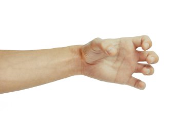 bir şey tutan adam el tarihlerde beyaz zemin üzerine bir şişe