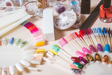 tırnak tasarım masa için Set Dekorasyonu