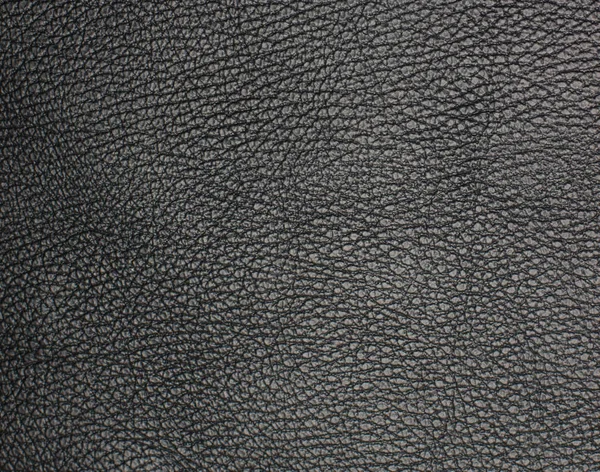 Lyx svart läder textur bakgrund — Stockfoto