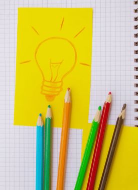 Kalem kağıt bir kafes içinde