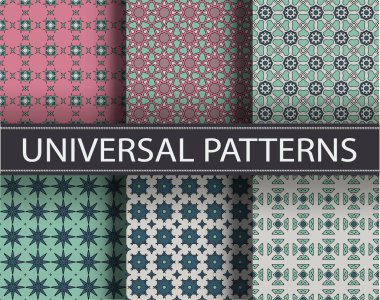 Desen sorunsuz doku vektör arka plan soyut geometrik yazdırma süsleme