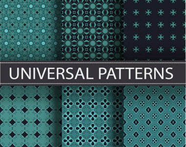 Desen sorunsuz doku vektör arka plan soyut geometrik yazdırma süsleme