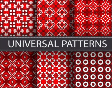 Desen sorunsuz doku vektör arka plan soyut geometrik yazdırma süsleme