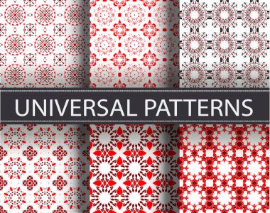 Desen sorunsuz doku vektör arka plan soyut geometrik yazdırma süsleme