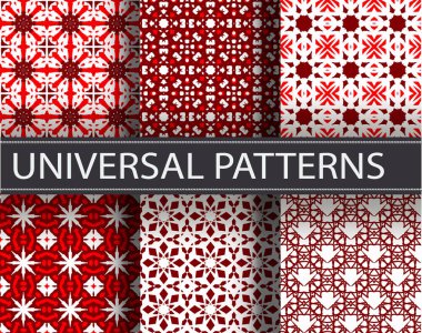 Desen sorunsuz doku vektör arka plan soyut geometrik yazdırma süsleme