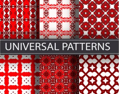 Desen sorunsuz doku vektör arka plan soyut geometrik yazdırma süsleme