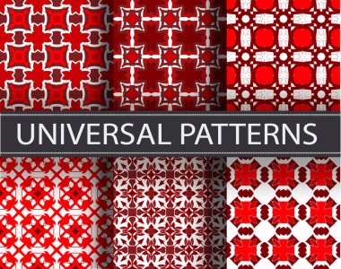 Desen sorunsuz doku vektör arka plan soyut geometrik yazdırma süsleme