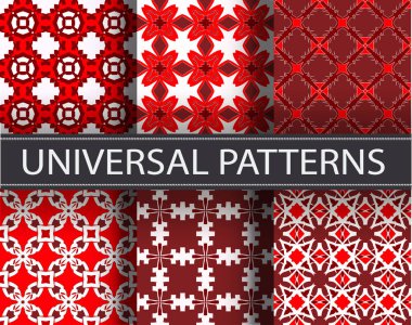 Desen sorunsuz doku vektör arka plan soyut geometrik yazdırma süsleme