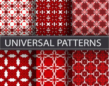 Desen sorunsuz doku vektör arka plan soyut geometrik yazdırma süsleme