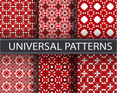 Desen sorunsuz doku vektör arka plan soyut geometrik yazdırma süsleme