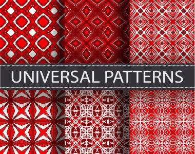 Desen sorunsuz doku vektör arka plan soyut geometrik yazdırma süsleme