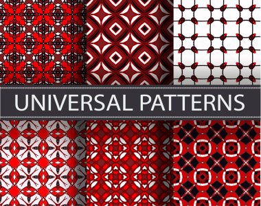 Desen sorunsuz doku vektör arka plan soyut geometrik yazdırma süsleme