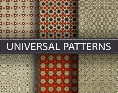 Desen sorunsuz doku vektör arka plan soyut geometrik yazdırma süsleme