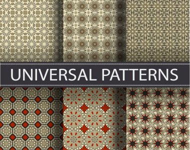 Desen sorunsuz doku vektör arka plan soyut geometrik yazdırma süsleme