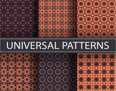 Desen sorunsuz doku vektör arka plan soyut geometrik yazdırma süsleme