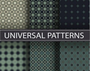 Desen sorunsuz doku vektör arka plan soyut geometrik yazdırma süsleme