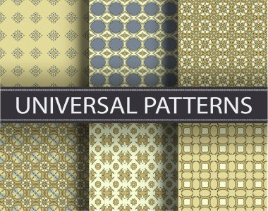 Desen sorunsuz doku vektör arka plan soyut geometrik yazdırma süsleme