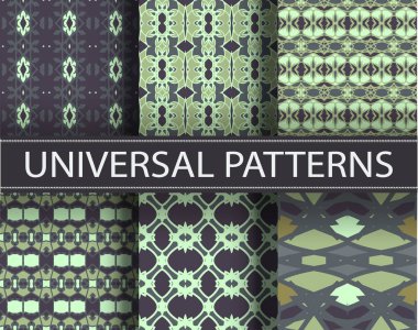 Desen sorunsuz doku vektör arka plan soyut geometrik yazdırma süsleme