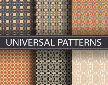 Desen sorunsuz doku vektör arka plan soyut geometrik yazdırma süsleme